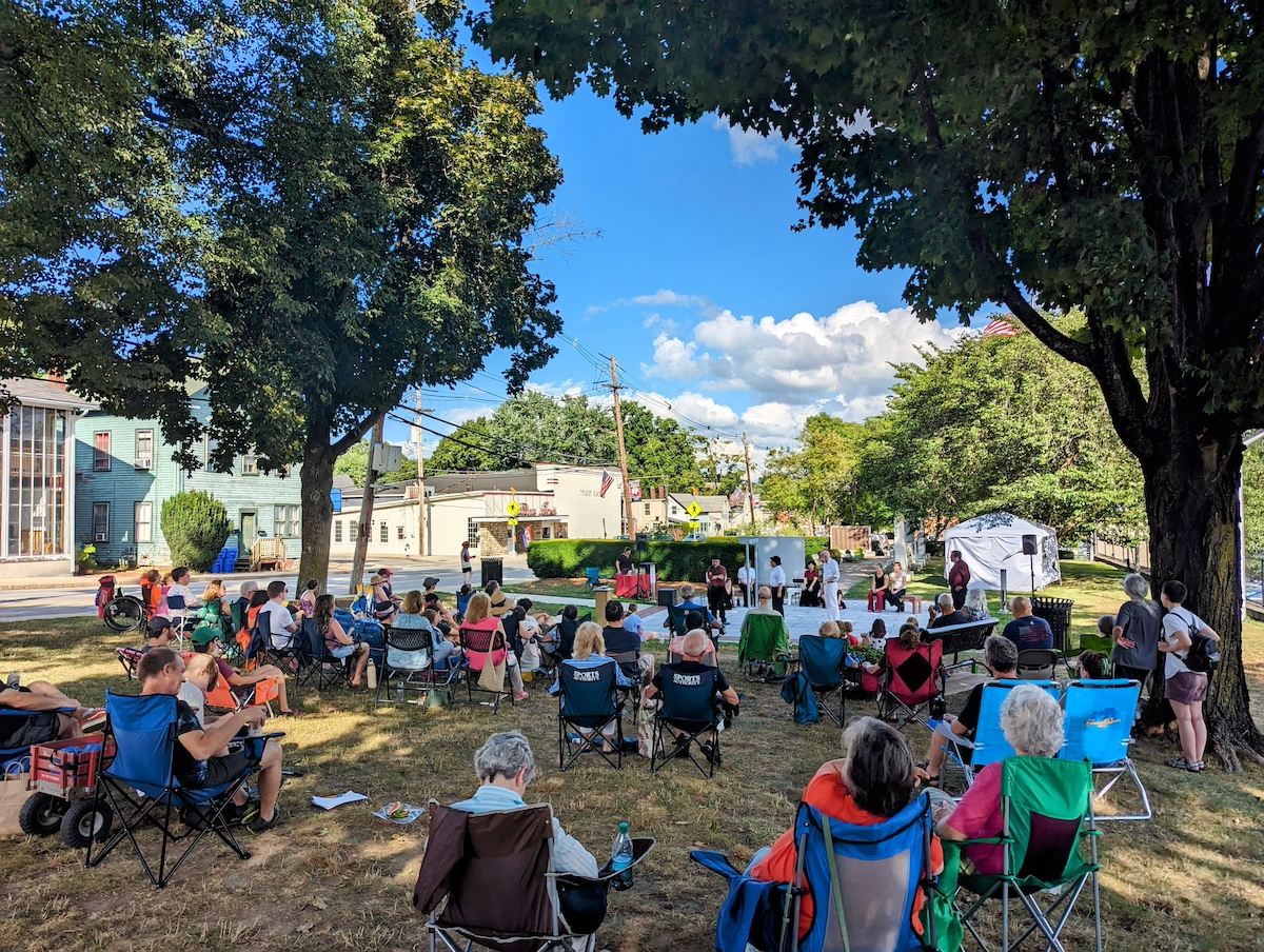 Last year's Audience Enjoying The Show