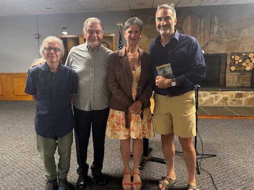 L-R Rich Pepin, Armand Diarbekirian, Kathy Belisle-Hansen, and Tim Hess
