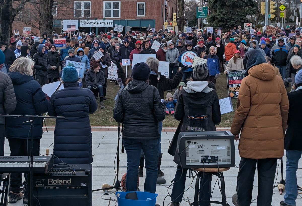 Maynard Joins 'No Kings' Movement With Town's Largest Demonstration to ...