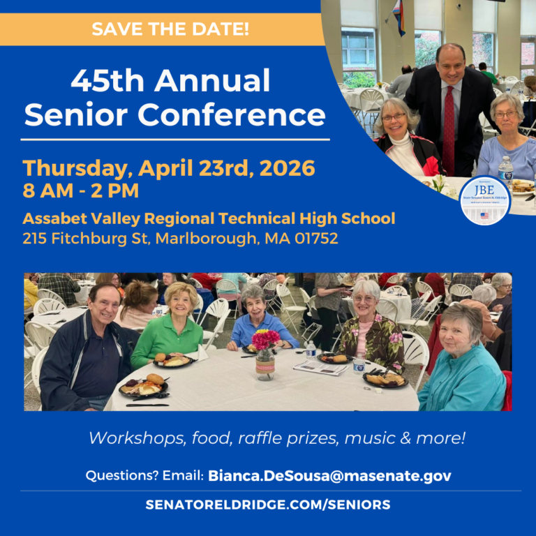 Sen. Eldridge Invites District Seniors to 45th Annual Conference April ...